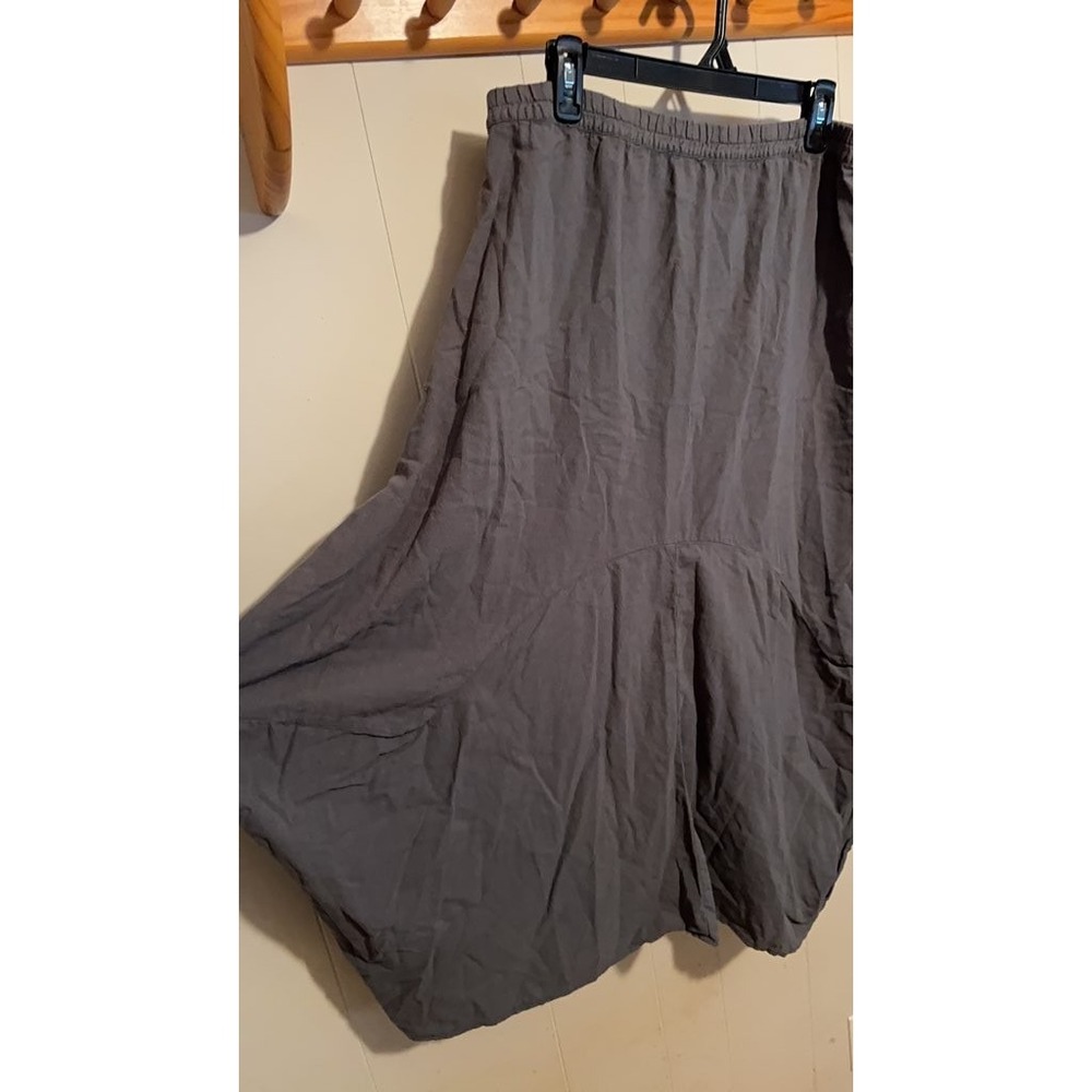 Focus Casual Life Women's Gray Maxi Skirt - Picture 2 of 4